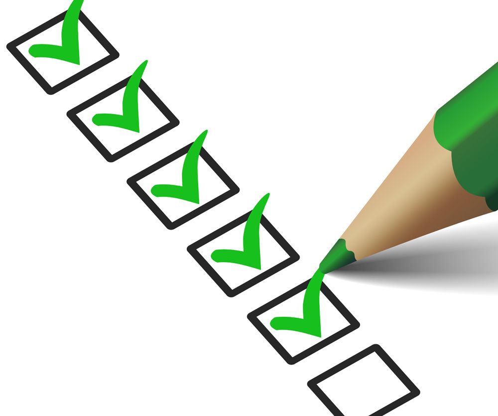 Checklist With Green Checkmark Icon